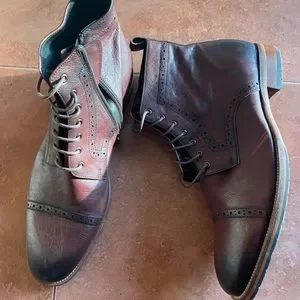 Frasoicus | Shoes | Frasoicus Brown Leather Oxford Ankle  display picture 3